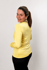 Blusa Kyoto - Manga Longa em Malha Confort - Naguirre Shop