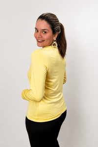 Blusa Kyoto - Manga Longa em Malha Confort - Naguirre Shop