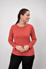 Blusa Kyoto - Manga Longa em Malha Confort - Naguirre Shop
