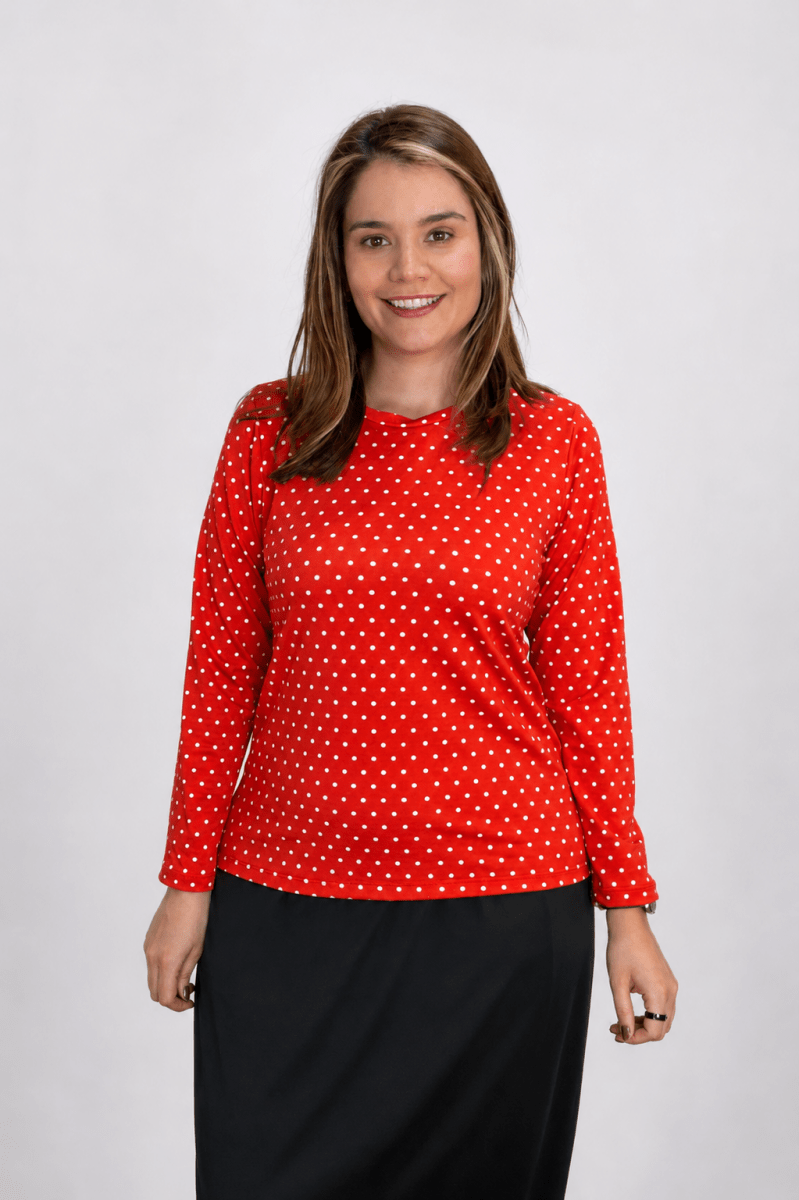 Blusa Kyoto - Manga Longa em Malha Confort - Naguirre Shop