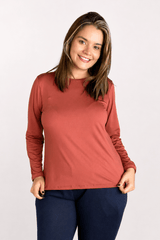 Blusa Kyoto - Manga Longa em Malha Confort - Naguirre Shop