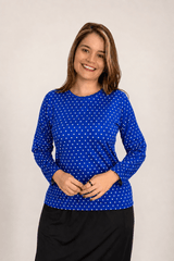 Blusa Kyoto - Manga Longa em Malha Confort - Naguirre Shop