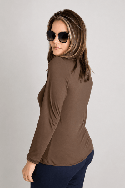 Blusa Kyoto - Manga Longa em Malha Confort - Naguirre Shop