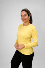 Blusa Kyoto - Manga Longa em Malha Confort - Naguirre Shop