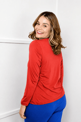 Blusa Kyoto - Manga Longa em Malha Confort - Naguirre Shop