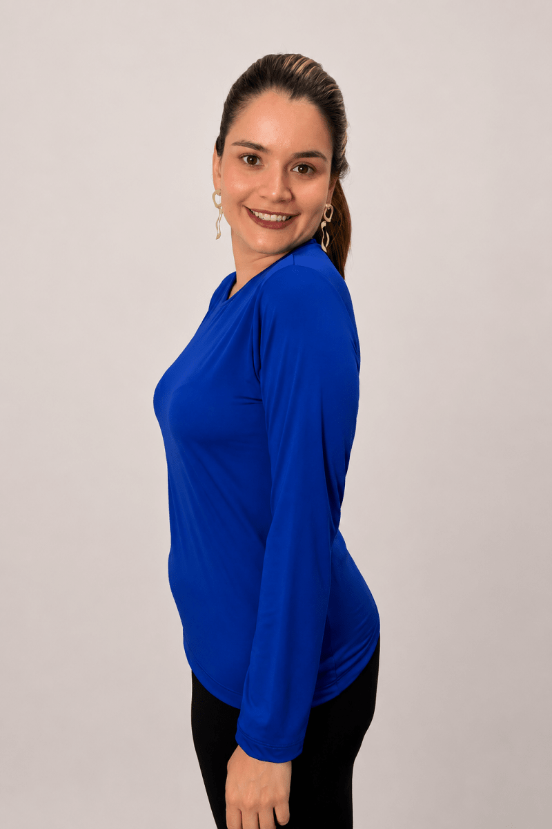 Blusa Kyoto - Manga Longa em Malha Confort - Naguirre Shop