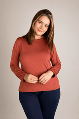 Blusa Kyoto - Manga Longa em Malha Confort - Naguirre Shop