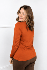 Blusa Kyoto - Manga Longa em Malha Confort - Naguirre Shop