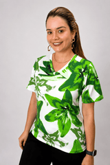 Blusa Osaka - T-Shirt Decote V em Malha Confort - Naguirre Shop