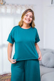 Blusa Paola - Gola Redonda Malha Confort - Naguirre Shop