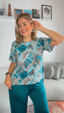 Blusa Paola - Gola Redonda Malha Confort - Naguirre Shop