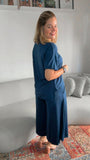 Blusa Paola - Gola Redonda Malha Confort - Naguirre Shop