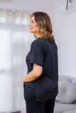 Blusa Paola - Gola Redonda Malha Confort - Naguirre Shop