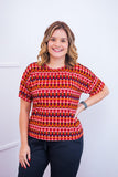 Blusa Paola - Gola Redonda Malha Confort - Naguirre Shop