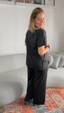 Blusa Paola - Gola Redonda Malha Confort - Naguirre Shop