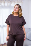Blusa Paola - Gola Redonda Malha Confort - Naguirre Shop