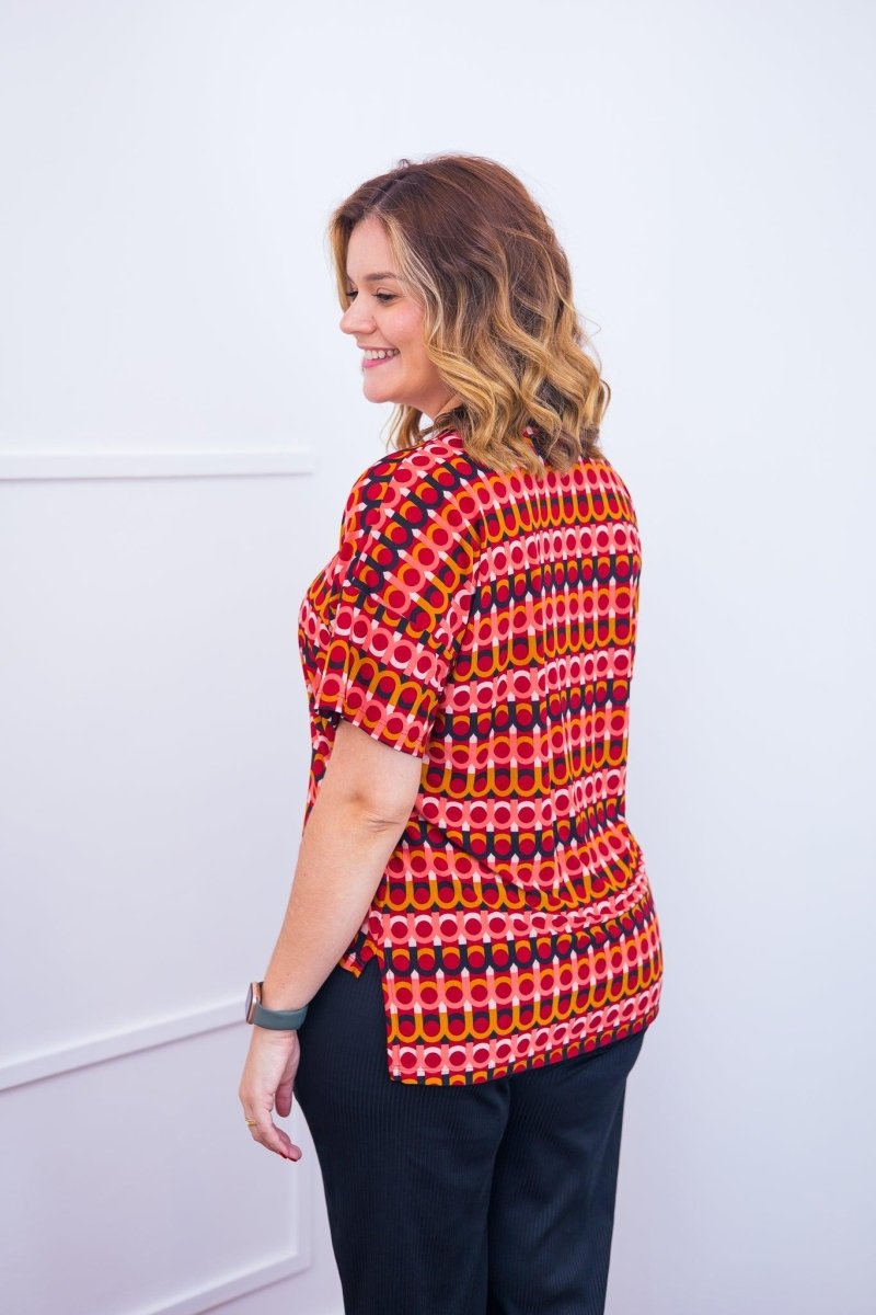 Blusa Paola - Gola Redonda Malha Confort - Naguirre Shop