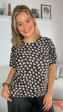 Blusa Paola - Gola Redonda Malha Confort - Naguirre Shop