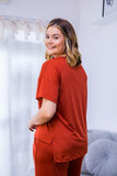 Blusa Paola - Gola Redonda Malha Confort - Naguirre Shop