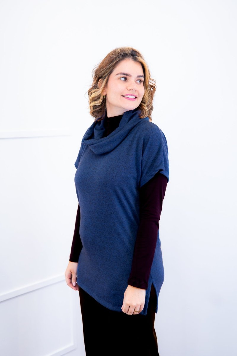 Blusa Penélope – Lãzinha com Gola Boba - Naguirre Shop