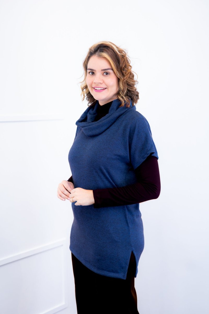 Blusa Penélope – Lãzinha com Gola Boba - Naguirre Shop