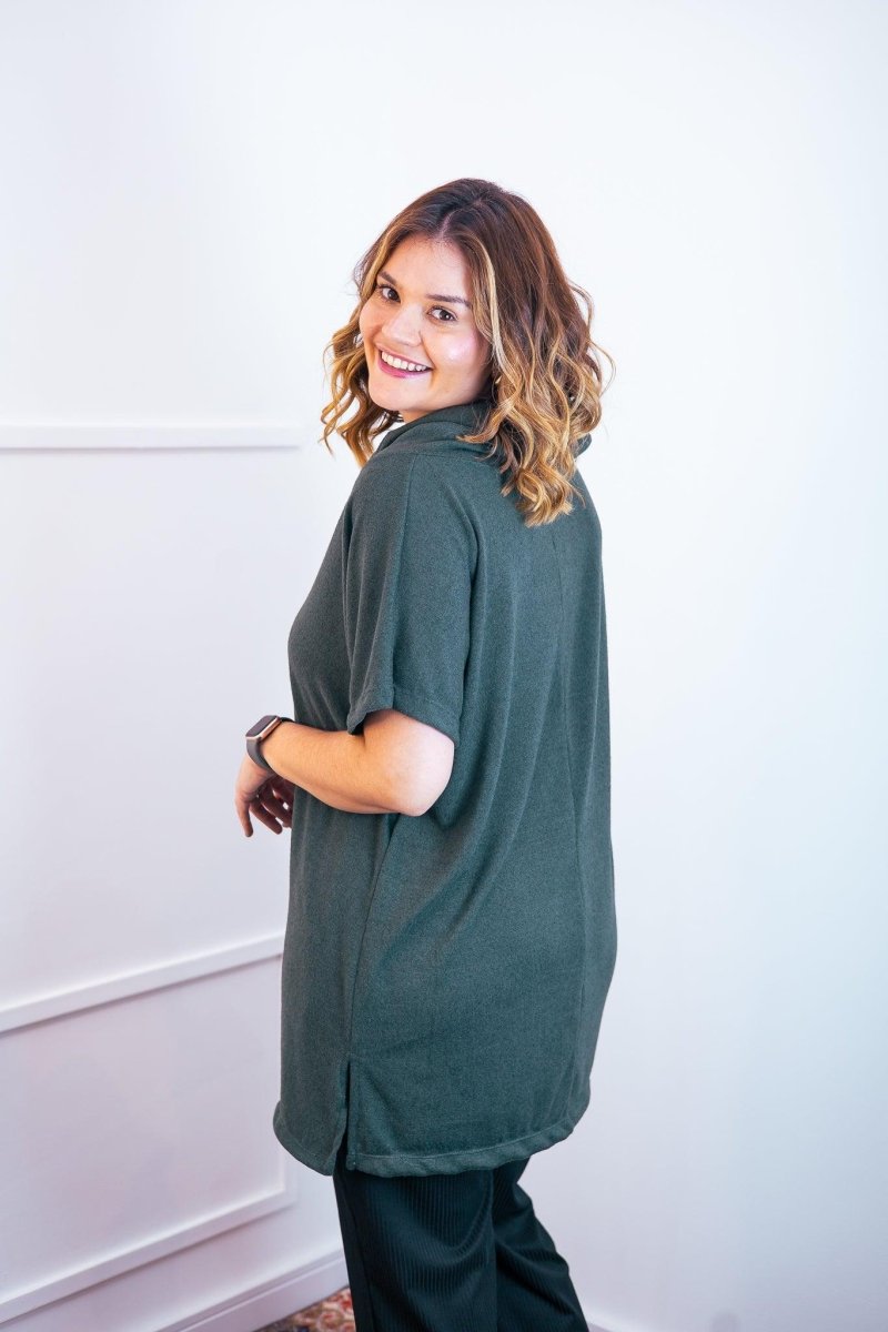 Blusa Penélope – Lãzinha com Gola Boba - Naguirre Shop