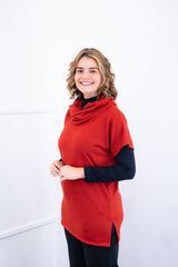 Blusa Penélope – Lãzinha com Gola Boba - Naguirre Shop