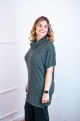 Blusa Penélope – Lãzinha com Gola Boba - Naguirre Shop