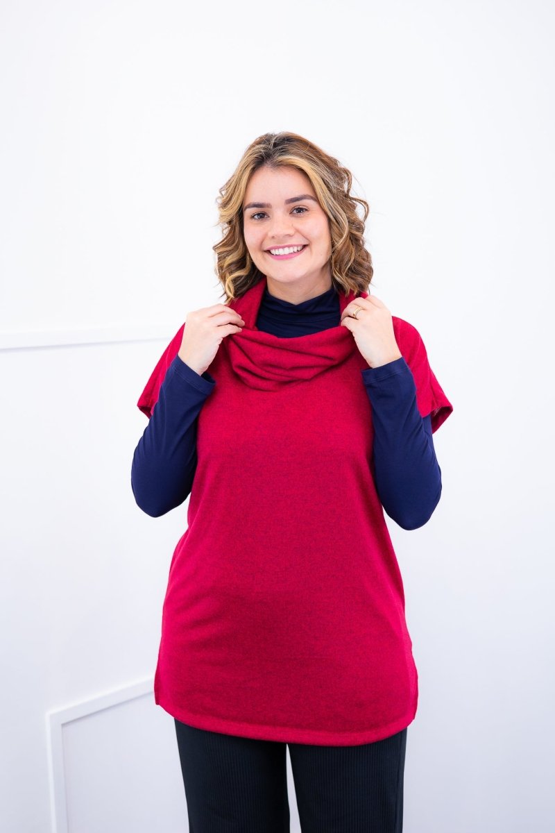 Blusa Penélope – Lãzinha com Gola Boba - Naguirre Shop