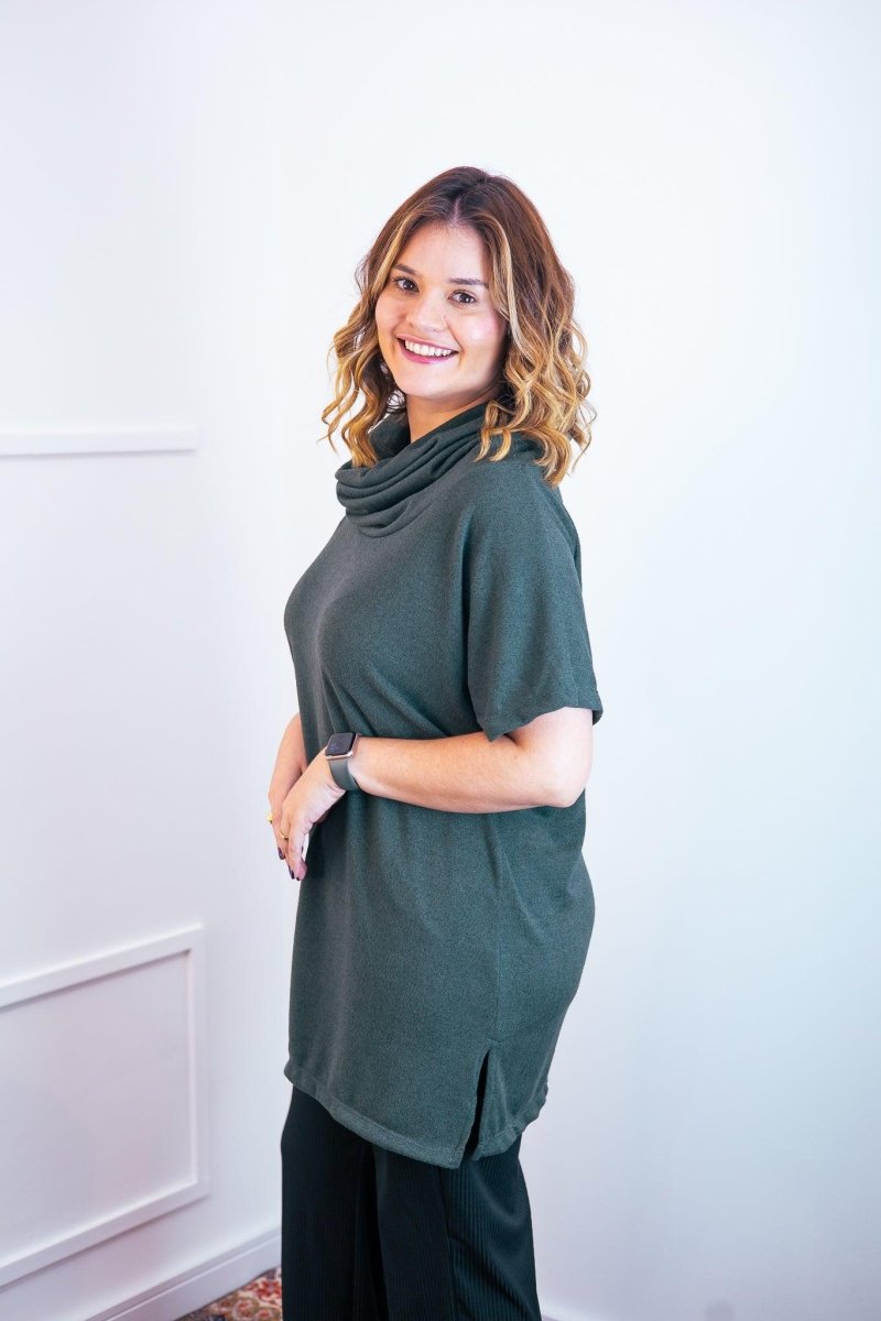 Blusa Penélope – Lãzinha com Gola Boba - Naguirre Shop