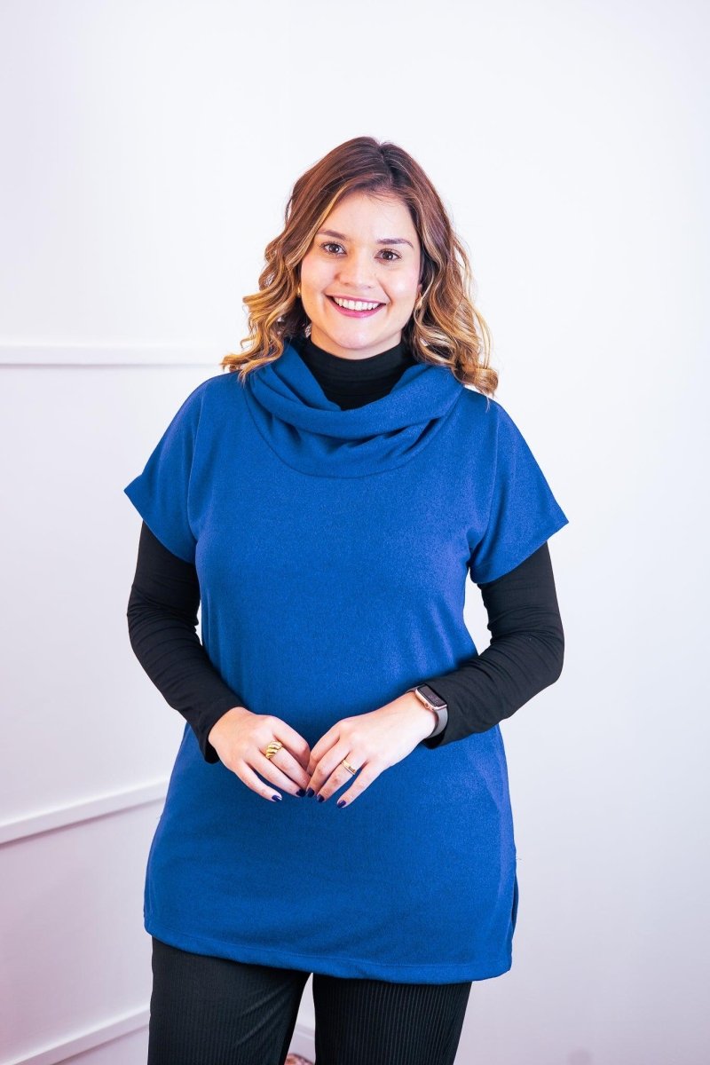 Blusa Penélope – Lãzinha com Gola Boba - Naguirre Shop