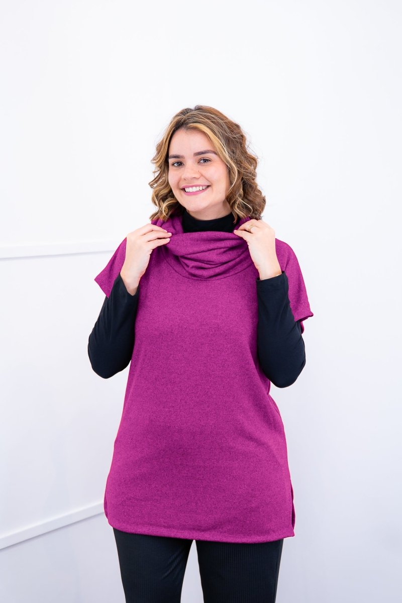 Blusa Penélope – Lãzinha com Gola Boba - Naguirre Shop
