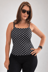 Blusa Regata Essencial Perfect Curves em Malha Confort - Naguirre Shop