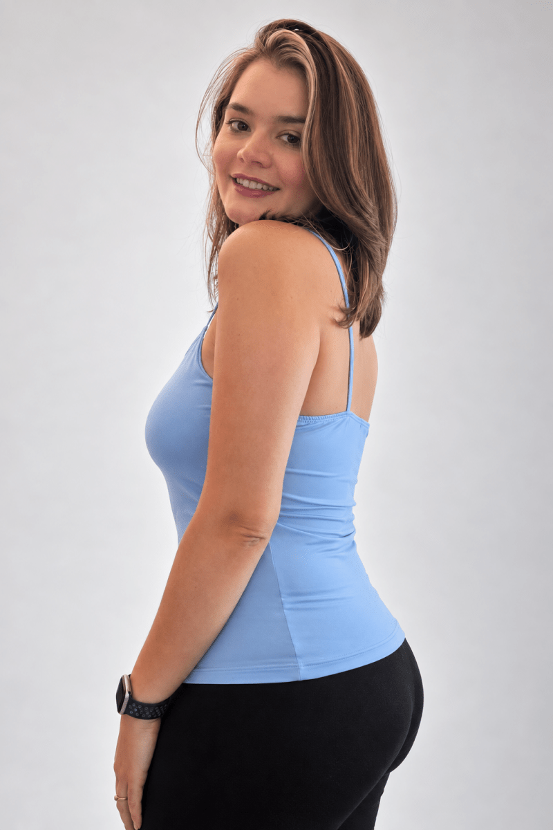 Blusa Regata Essencial Perfect Curves em Malha Confort - Naguirre Shop