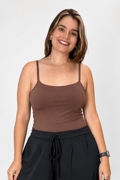 Blusa Regata Essencial Perfect Curves em Malha Confort