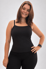 Blusa Regata Essencial Perfect Curves em Malha Confort - Naguirre Shop