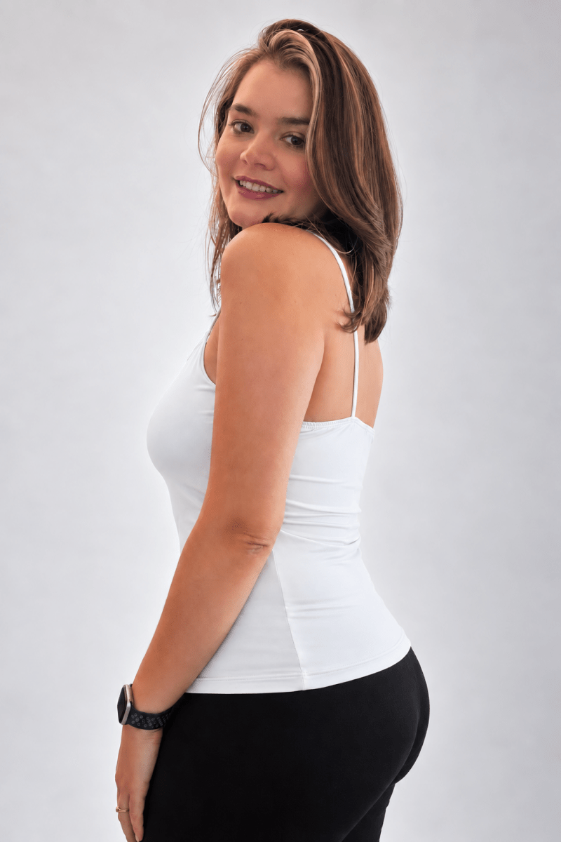 Blusa Regata Essencial Perfect Curves em Malha Confort - Naguirre Shop