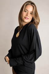 Blusa Siena – Manga Longa com Punho em Lãzinha Premium - Naguirre Shop
