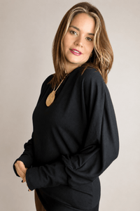 Blusa Siena – Manga Longa com Punho em Lãzinha Premium - Naguirre Shop