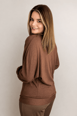 Blusa Siena – Manga Longa com Punho em Lãzinha Premium - Naguirre Shop