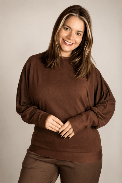Blusa Siena – Manga Longa com Punho em Lãzinha Premium - Naguirre Shop