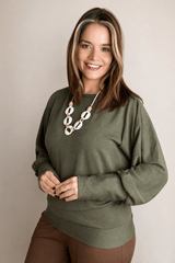 Blusa Siena – Manga Longa com Punho em Lãzinha Premium - Naguirre Shop