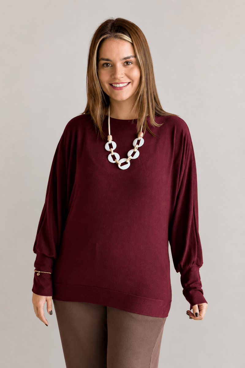 Blusa Siena – Manga Longa com Punho em Lãzinha Premium - Naguirre Shop