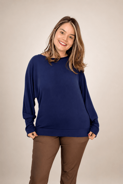 Blusa Siena – Manga Longa com Punho em Lãzinha Premium - Naguirre Shop