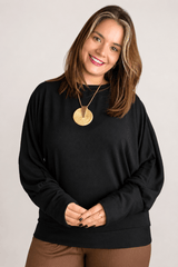 Blusa Siena – Manga Longa com Punho em Lãzinha Premium - Naguirre Shop