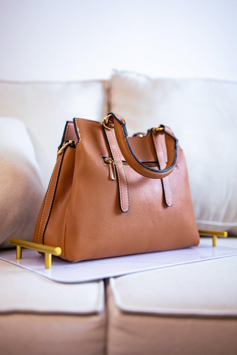 Bolsa Média com Divisórias e Zíper Amalfi - Naguirre Shop