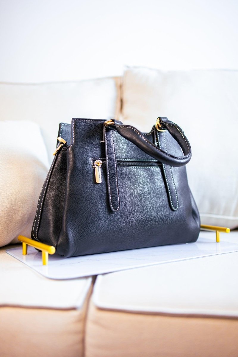 Bolsa Média com Divisórias e Zíper Amalfi - Naguirre Shop