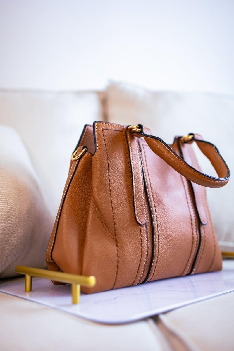Bolsa Média com Divisórias e Zíper Amalfi - Naguirre Shop