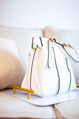 Bolsa Média com Divisórias e Zíper Amalfi - Naguirre Shop