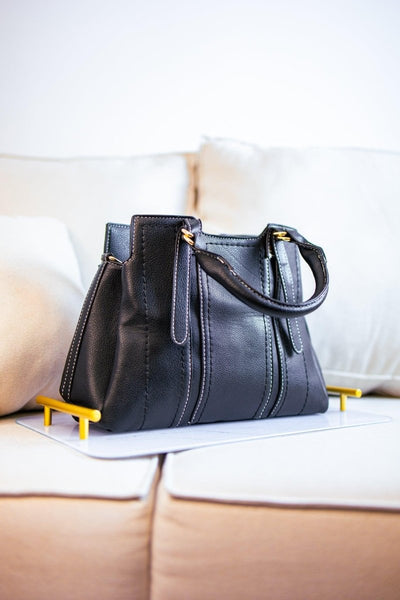 Bolsa Média com Divisórias e Zíper Amalfi - Naguirre Shop